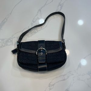 Vintage Black Coach Purse